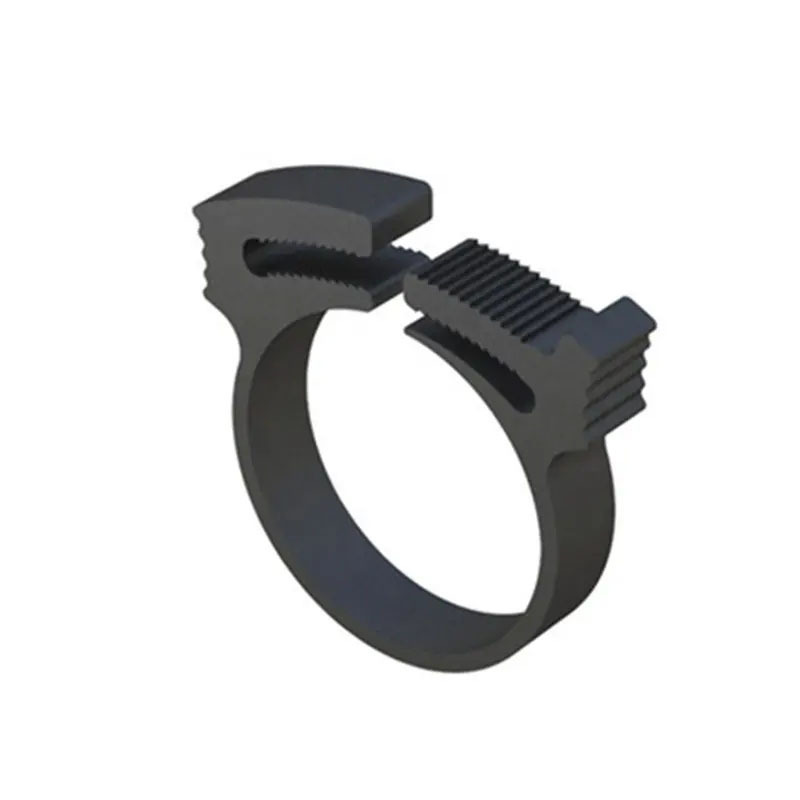 Rubber Pipe Clamps Plastic Hose Clamp Heavy Duty Factory Price Nylon Or Pvc Snap Pipe Clamps