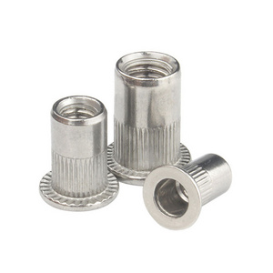 High Quality Flat Head Riveted Nuts Flat Head Threaded Insert Rivet Nuts