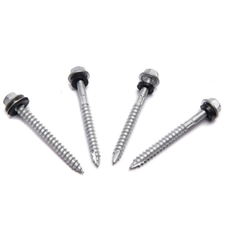 Factory Supply Self Tapping Screw Hex Head Self Drilling Screws With Washer