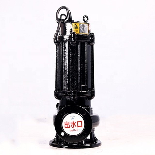 WQ series cast iron submersible dirty water pump