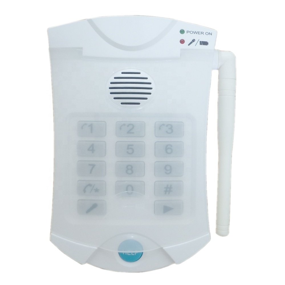 Wired Senior Emergency SOS Alarm Auto Dial Elderly Landline Medical Equipment Help Alarm With Wrist Panic Button