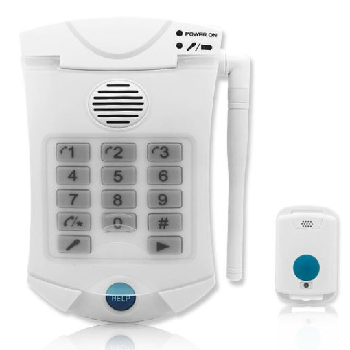 Two Way Communication Autodial Elderly Emergency Medical Alert Alarm System Help Alarm Senior Patient Panic SOS Button Alarm