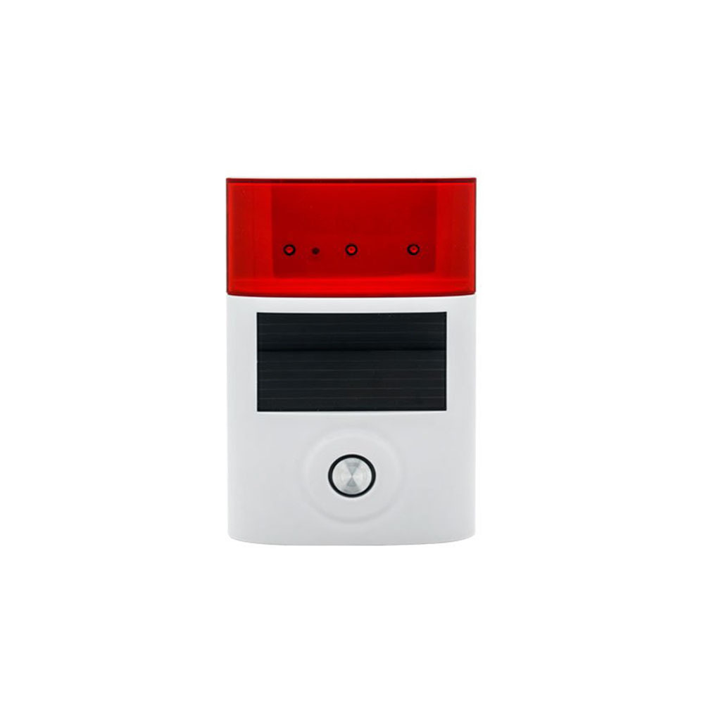 4G Wireless IP Phone System GSM Emergency SOS Panic Button Alarm Auto Dial Home Medical Help Alarm With Outdoor Solar Siren