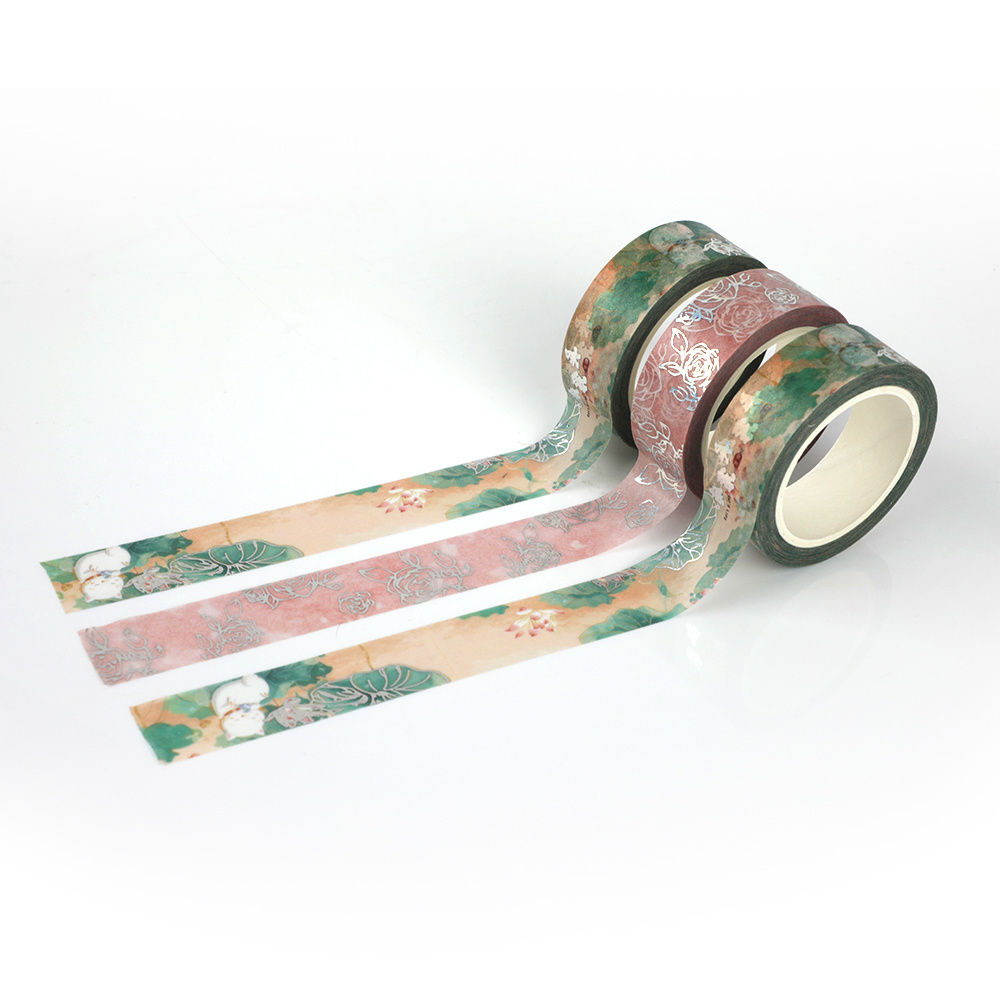 Washi Tape designer 15mmx10m Roll Decorative Sticky Paper Masking Tape Adhesive