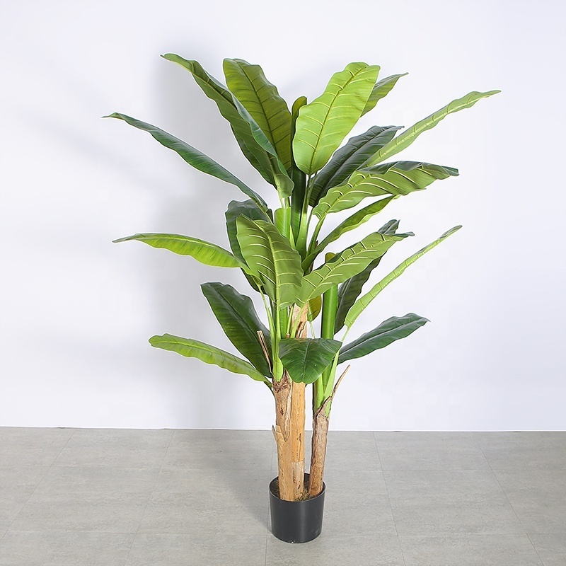 170 cm artificial banana tree artificial green indoor decorative bonsai tree for sale