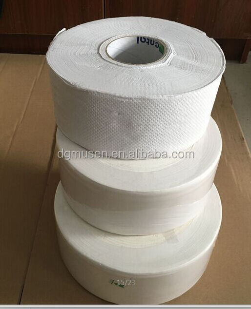 Factory direct white Mini Jumbo Toilet Paper Tissue, Virgin recycled 1 ply 2ply Tissue Paper, Embossing Toilet Tissue