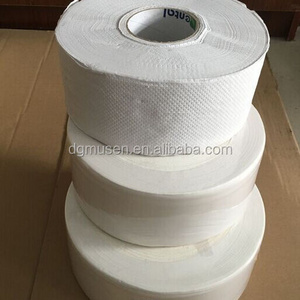 Factory direct white Mini Jumbo Toilet Paper Tissue, Virgin recycled 1 ply 2ply Tissue Paper, Embossing Toilet Tissue