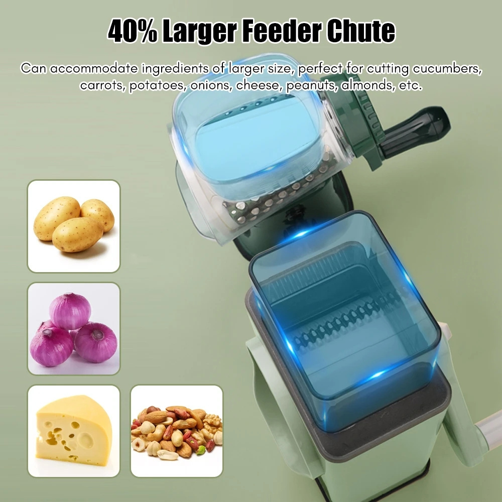 Hot sell 3 in1 With Handle Shredder Vegetable Chopper