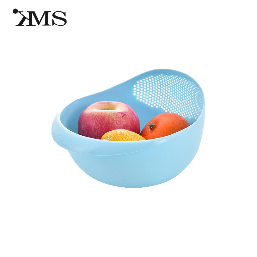 Wholesalers Hot Selling Plastic Vegetable Drain Basket for Cleaning Vegetable Fruit Strainers Rice