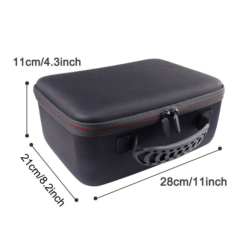 Custom Hard Shell EVA Foam Zipper Tool Plastic Carrying Case with Customizable Foam handle