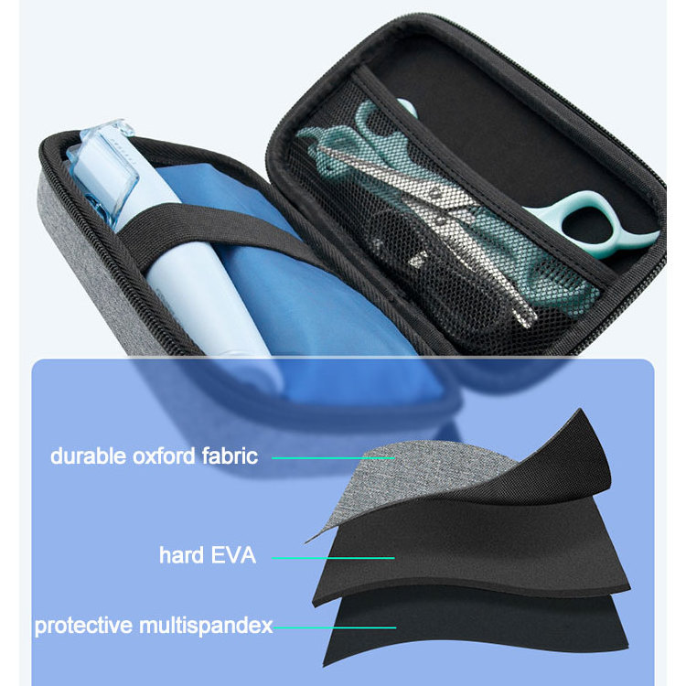 Customized Portable EVA Travel Barber Hair Clipper Carrying Storage Case Bag Tool Box for Clipper