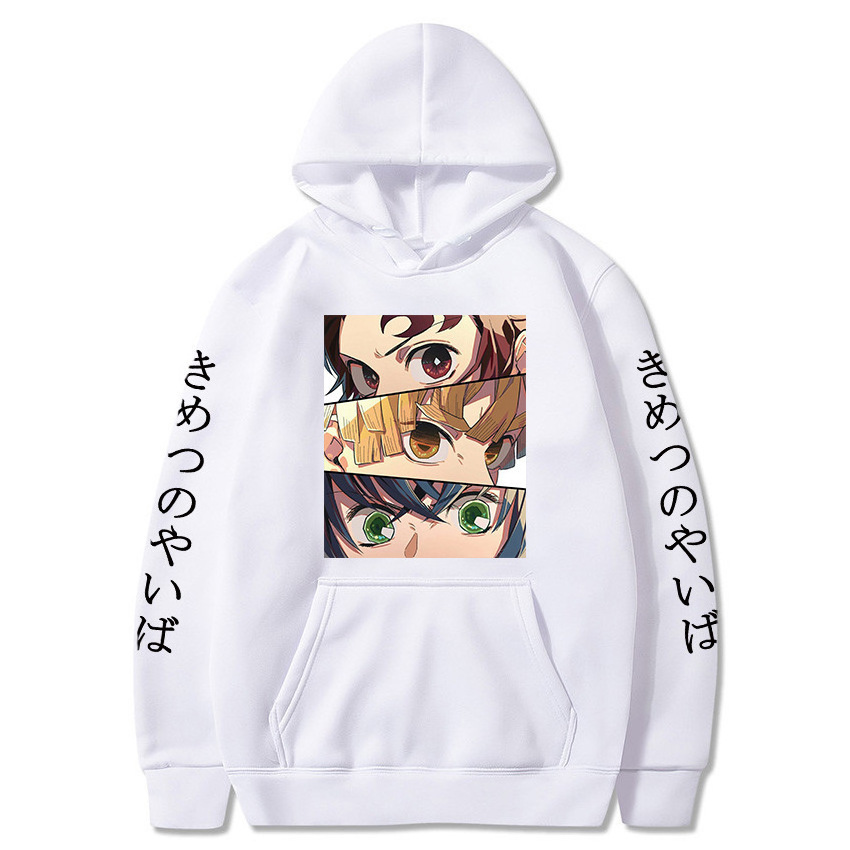 Wholesale Anime One Piece Anime Clothing Hoodie Screen Printing Logo Cotton Polyester With Drawstring Anime Hoodie