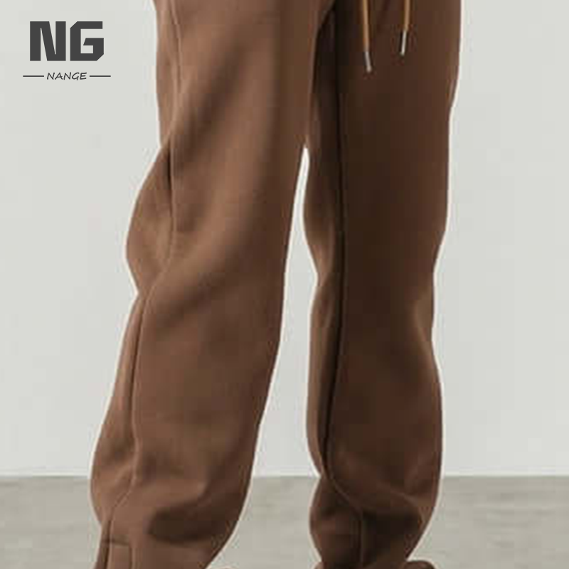 Custom autumn and winter stack pant sweatpants fashion high quality stacked pants flared trousers men