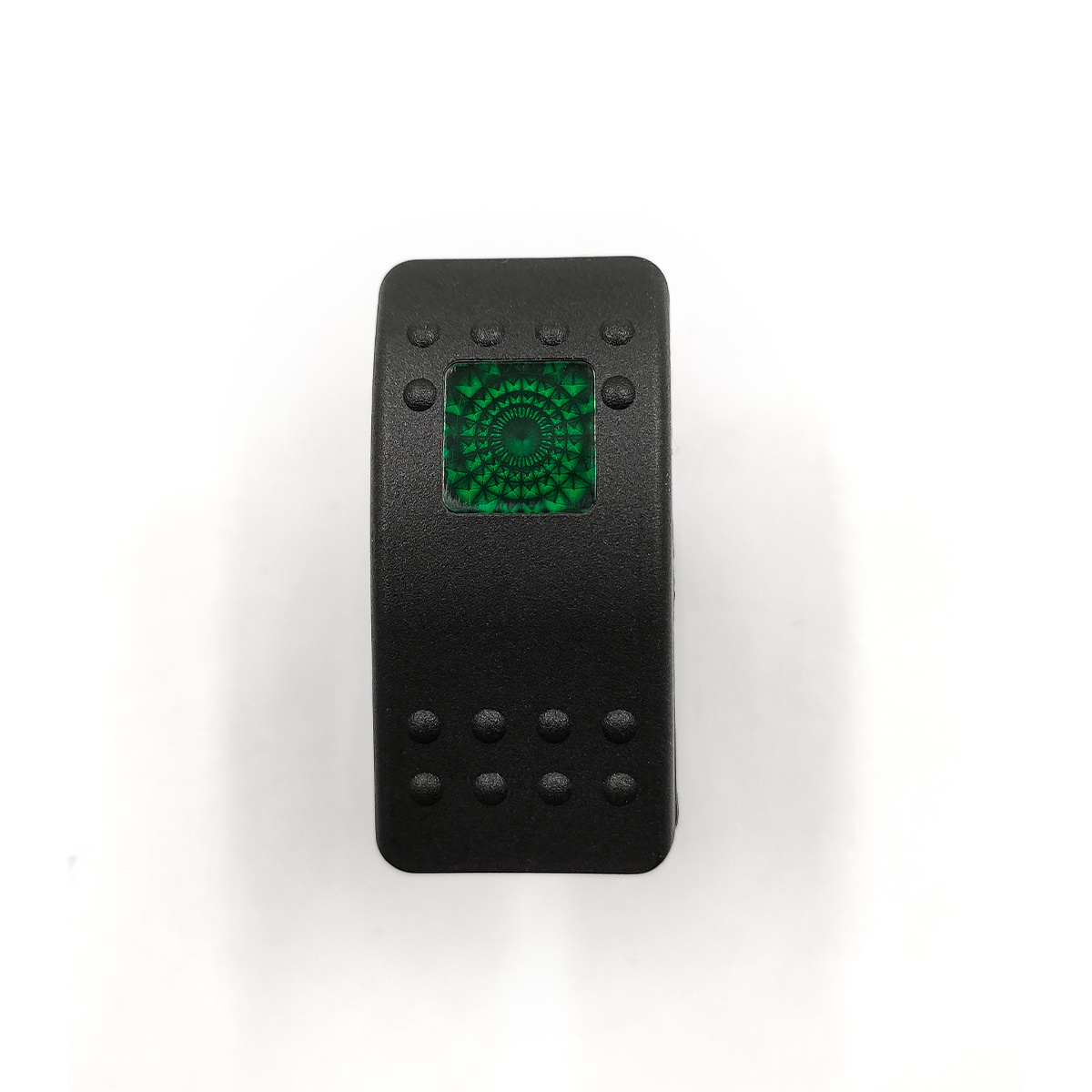 Hot popular high quality customized 8 Pin green LED light rocker switches supplier in China