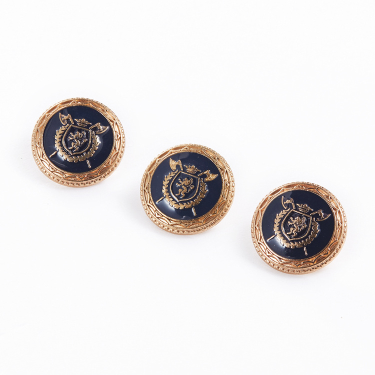 Custom Luxury Style Dress Large Sewing Button Wave Pattern Garment Decorative Button For Clothing Skirt Blazers Coat