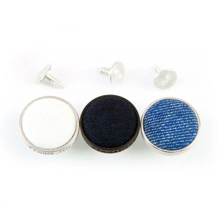 HOT SALE Custom Design Metal Fabric Covered Shank Buttons For Clothing From NIUNIU Factory China