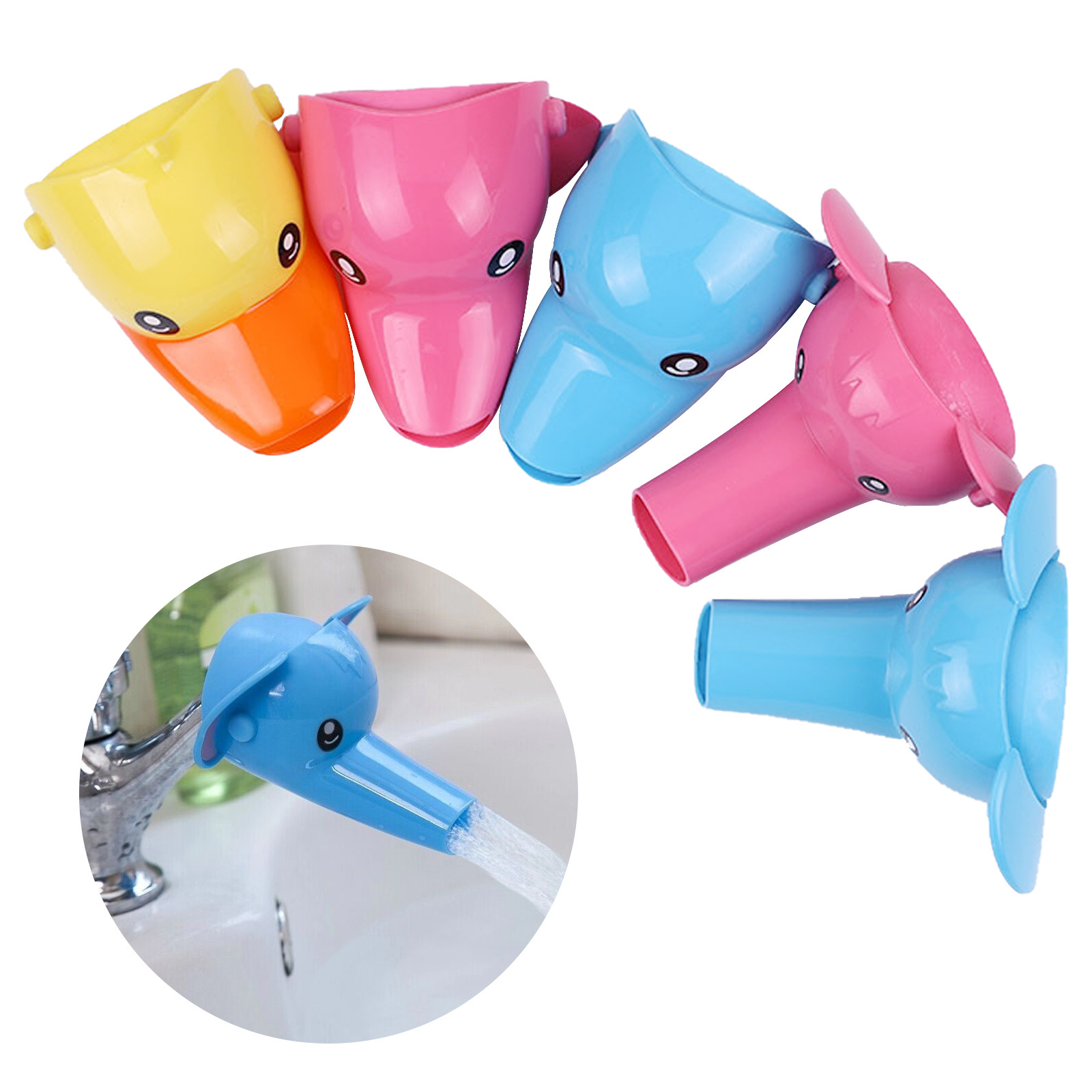 Faucet Extender for Kids -  Animal Spout Extenders for Sink Faucets - Hand Washing for Babies, Toddlers & Children