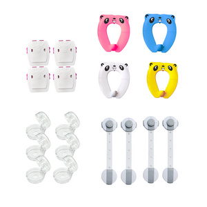 Home Products baby safety kit Stove Knob Covers window lock security lock Child Safety Strap Locks toilet seat cover