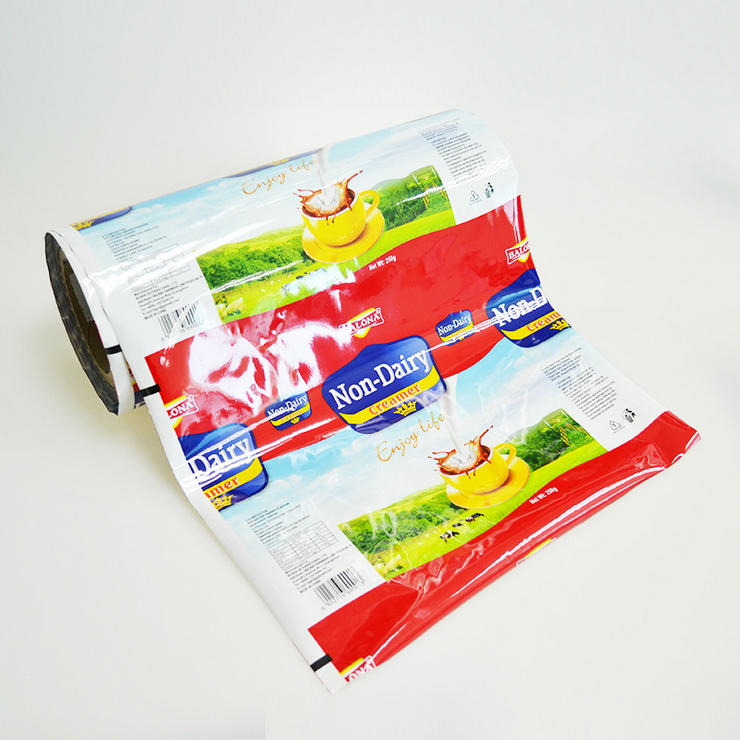 customized PET/CPP/AL Laminating Flexible Plastic Biodegradable Packaging Film Roll packaging Bag