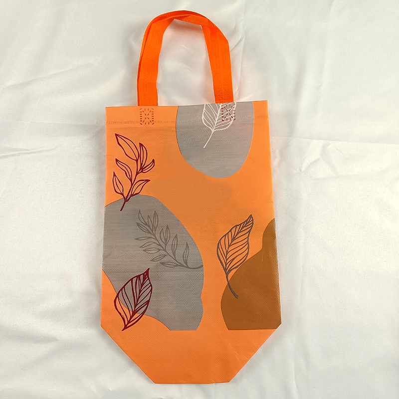 Custom Printing High Quality Eco Friendly Waterproof Fasioned Tote Non Woven Shopping Bag