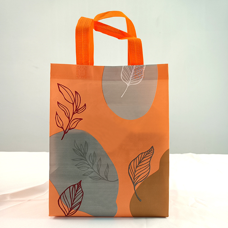 Custom Printing High Quality Eco Friendly Waterproof Fasioned Tote Non Woven Shopping Bag