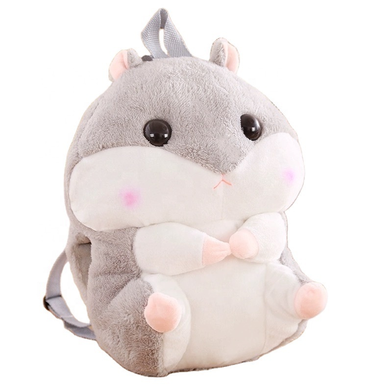 Purpose Cover Home Decor Cushion Blanket Pillow Three-in-one Hamster Backpack