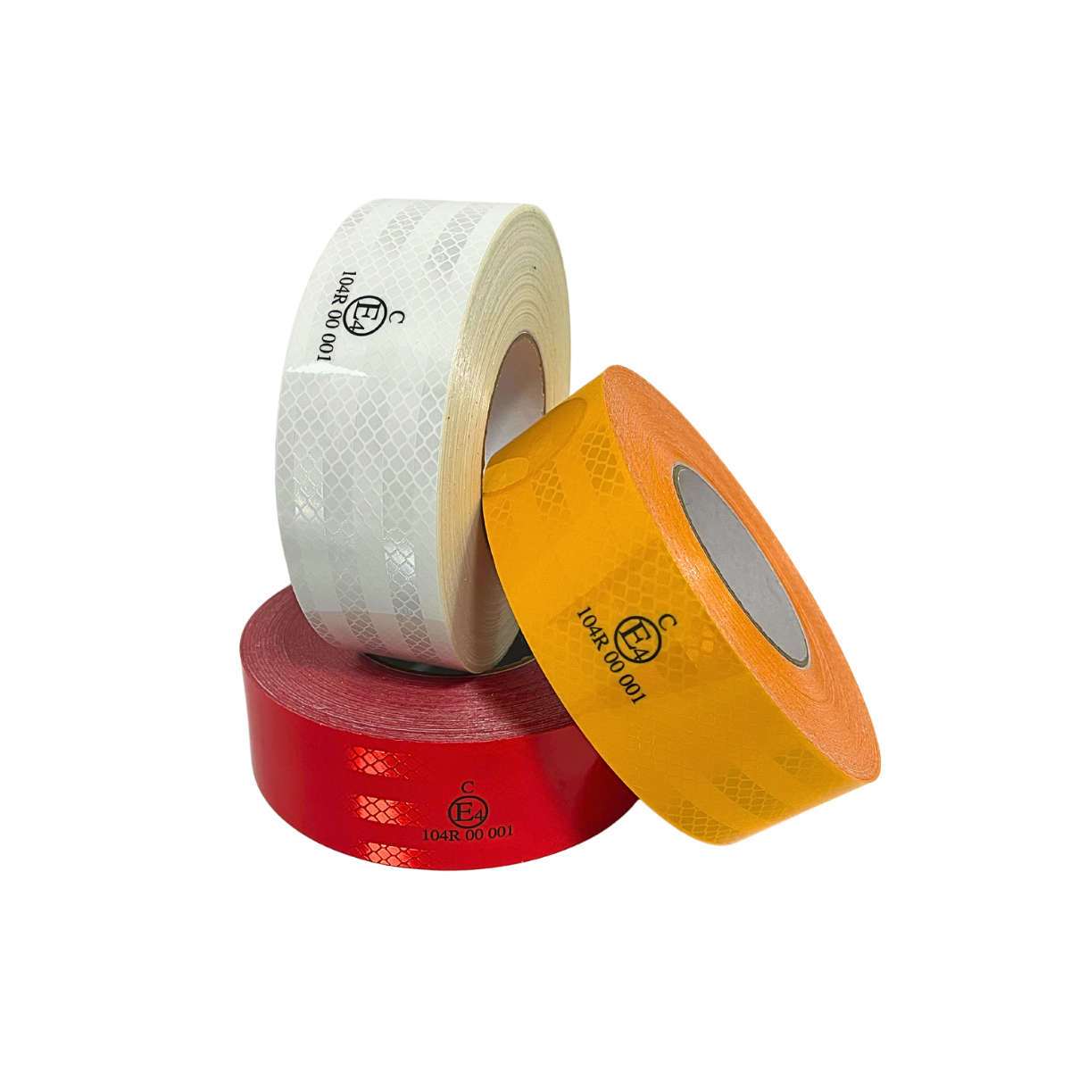 3M ECE-104R Conspicuity Yellow Red White Reflective Film Tape For Truck Vehicle Trailers