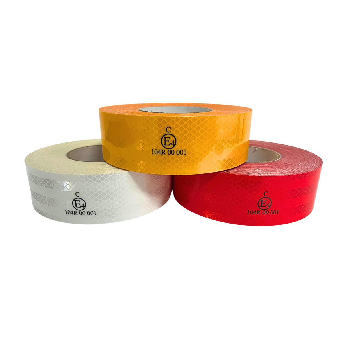 3M ECE-104R Conspicuity Yellow Red White Reflective Film Tape For Truck Vehicle Trailers