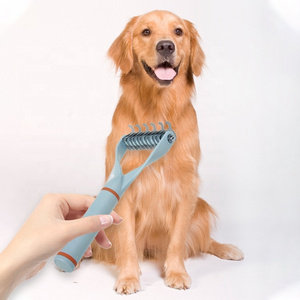 Pet Product Beauty Tool Massage Comb Daily Cleaning Slicker Hair Removal Brush All Animal Cat Dog Comb Pet Grooming Brush