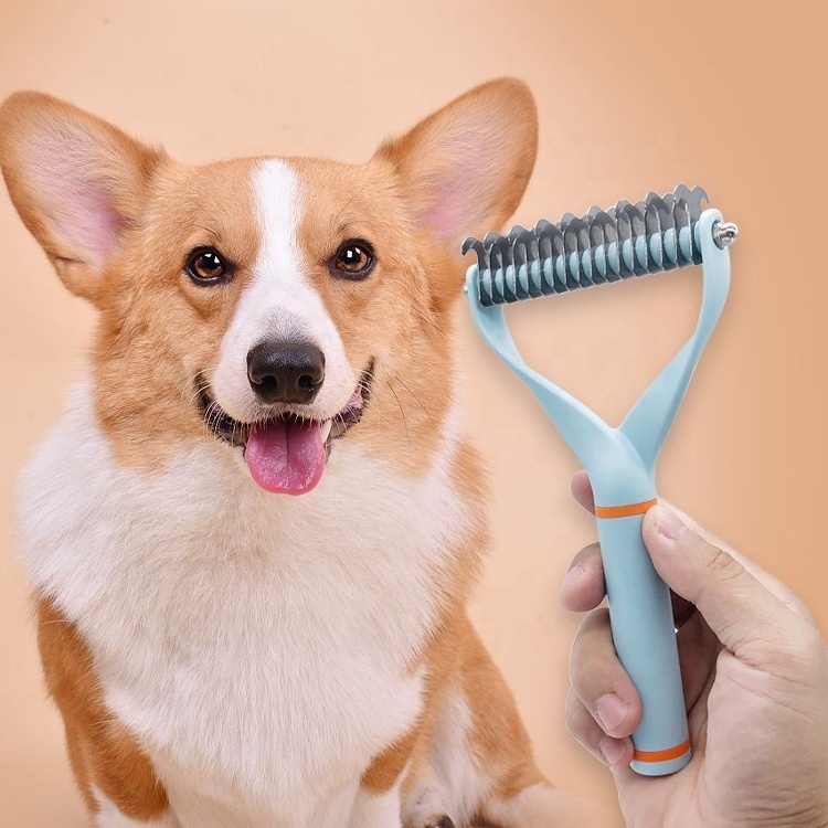 Pet Product Beauty Tool Massage Comb Daily Cleaning Slicker Hair Removal Brush All Animal Cat Dog Comb Pet Grooming Brush