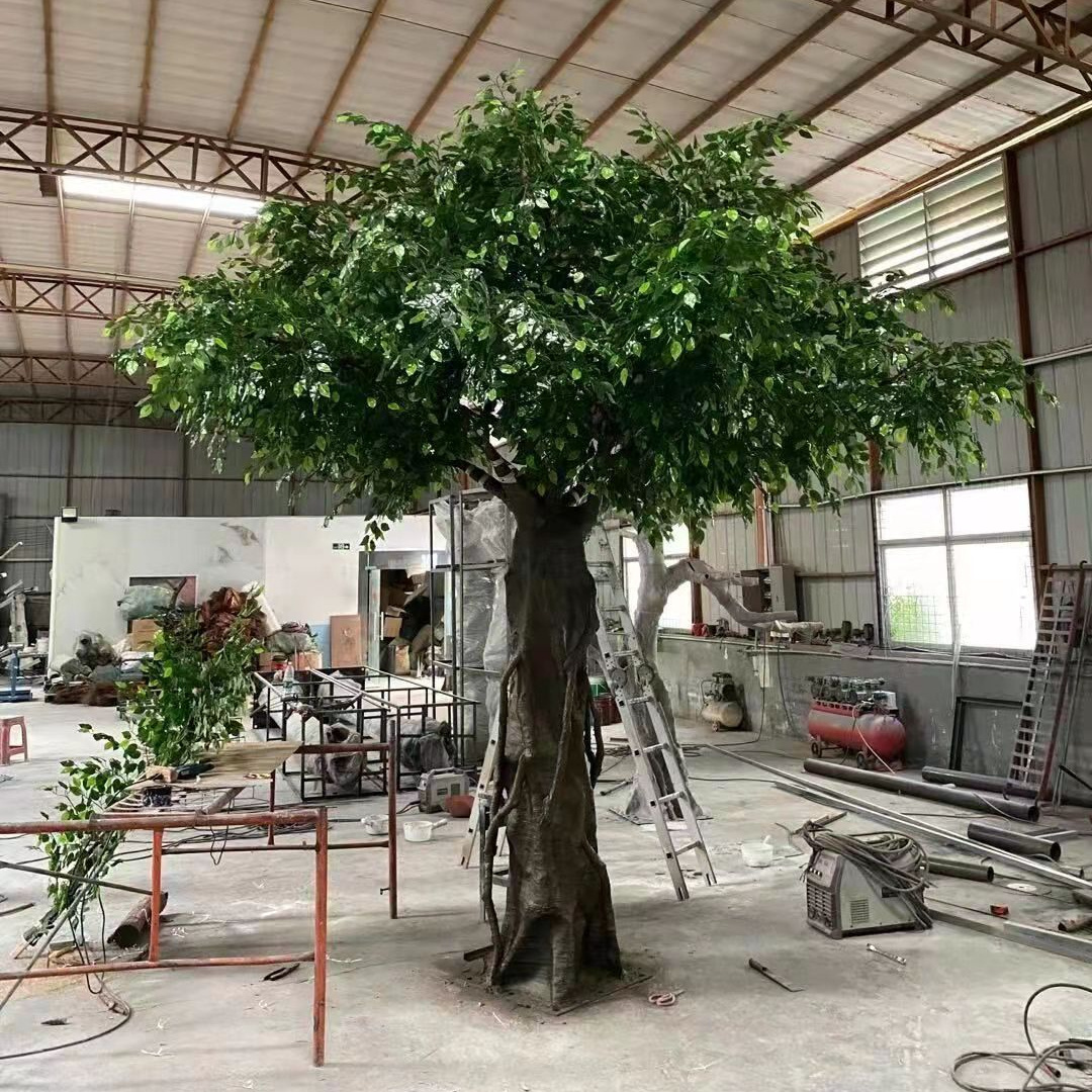 Artificial big  ficus tree Plants For hotel use banyan tree