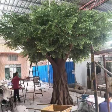 Artificial big  ficus tree Plants For hotel use banyan tree