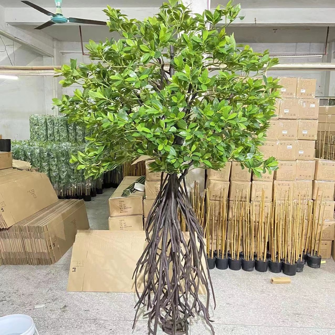 Aquarium special decorative tree simulation plastic mangrove tree