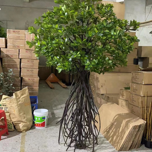 Aquarium special decorative tree simulation plastic mangrove tree