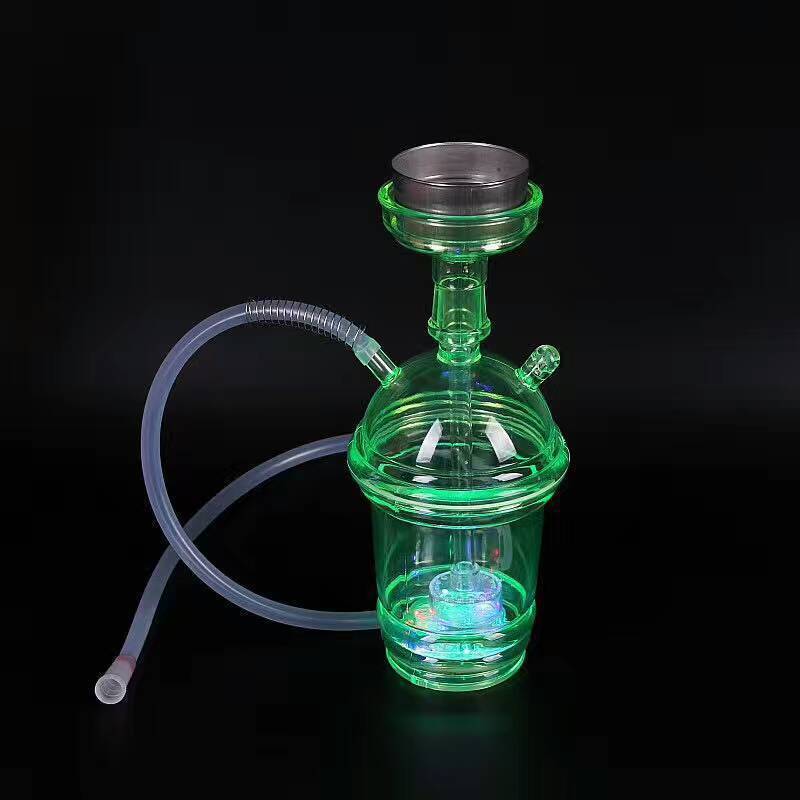 Factory Cheap Price Wholesale Portable Mini Hookah Disposable Hookah Plastic Led Hookah