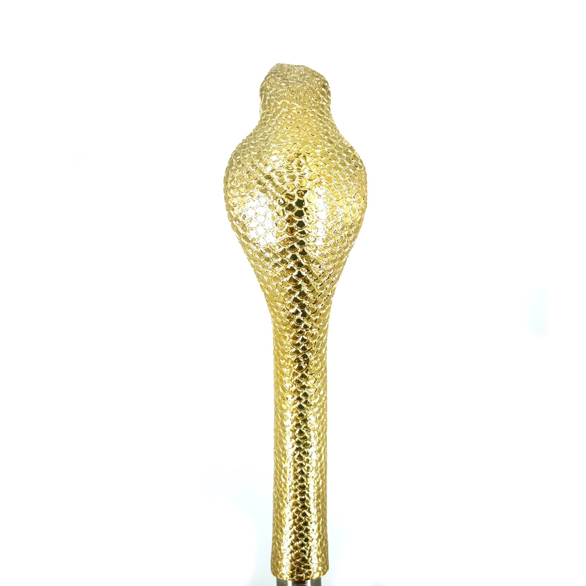 Unique Design Gold Snake Hookah Handle With Sponge Suit Any Silicone Hose Narguile Sheesha Chicha