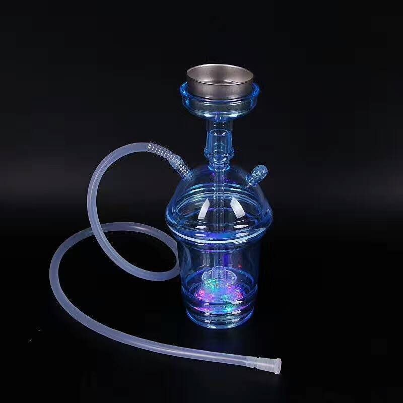 Factory Cheap Price Wholesale Portable Mini Hookah Disposable Hookah Plastic Led Hookah