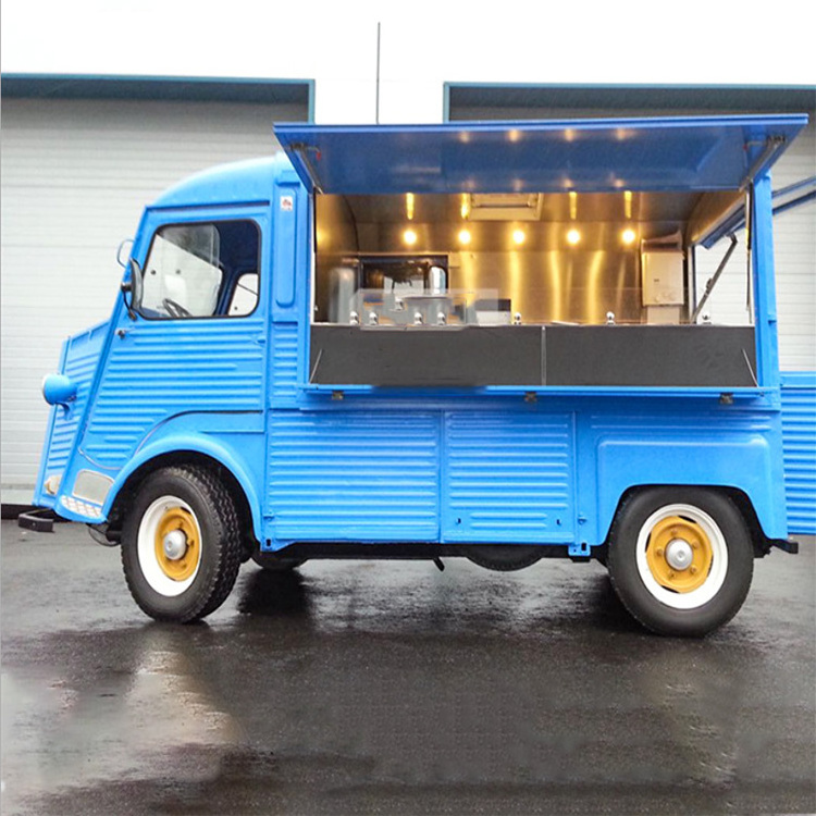 Oucci Drop Down Deck Food Truck With Deep Fryer Commercial Slush Machine For Sale Ghana India