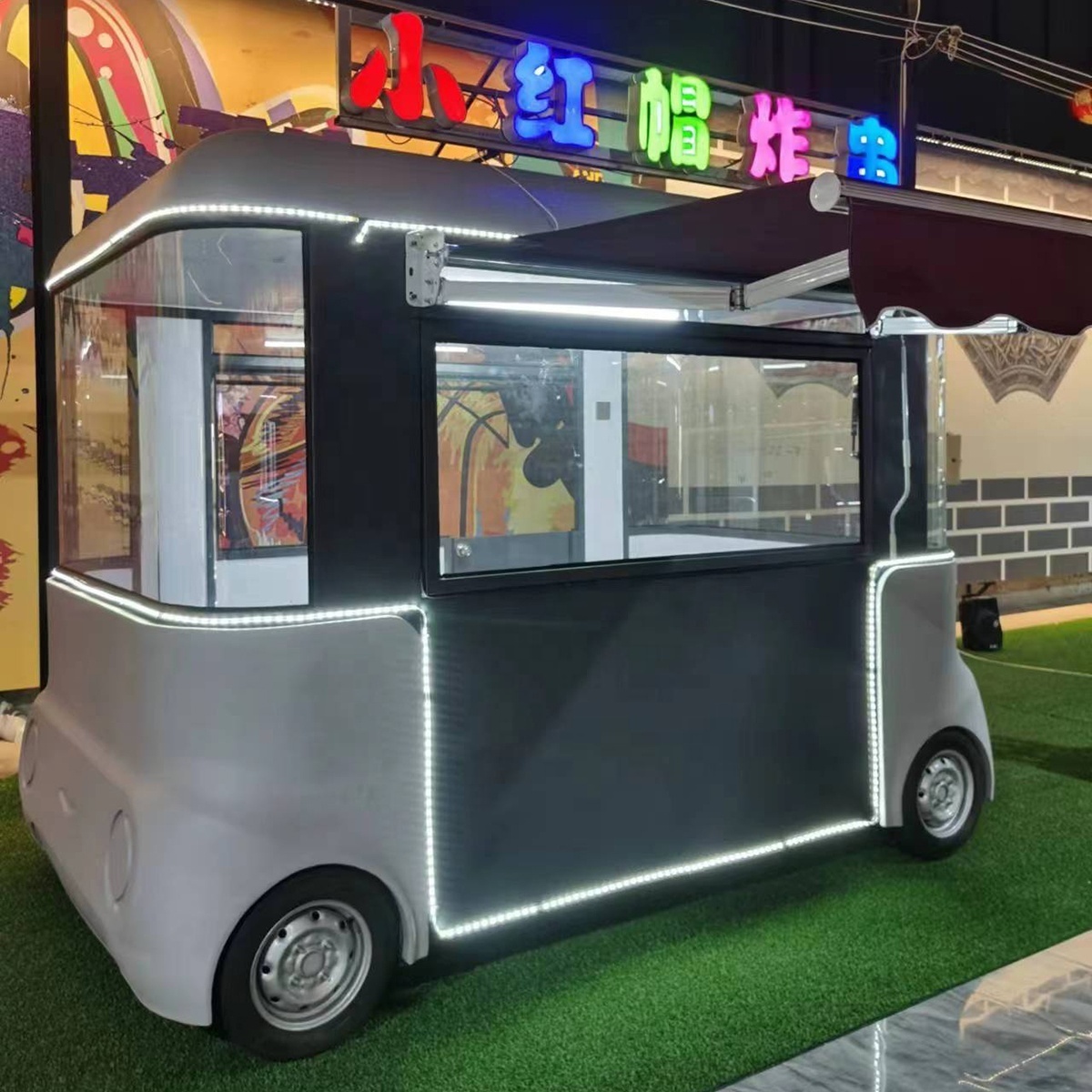 oucci snow cone with terrace snack small cheap mobile food trucks trailers