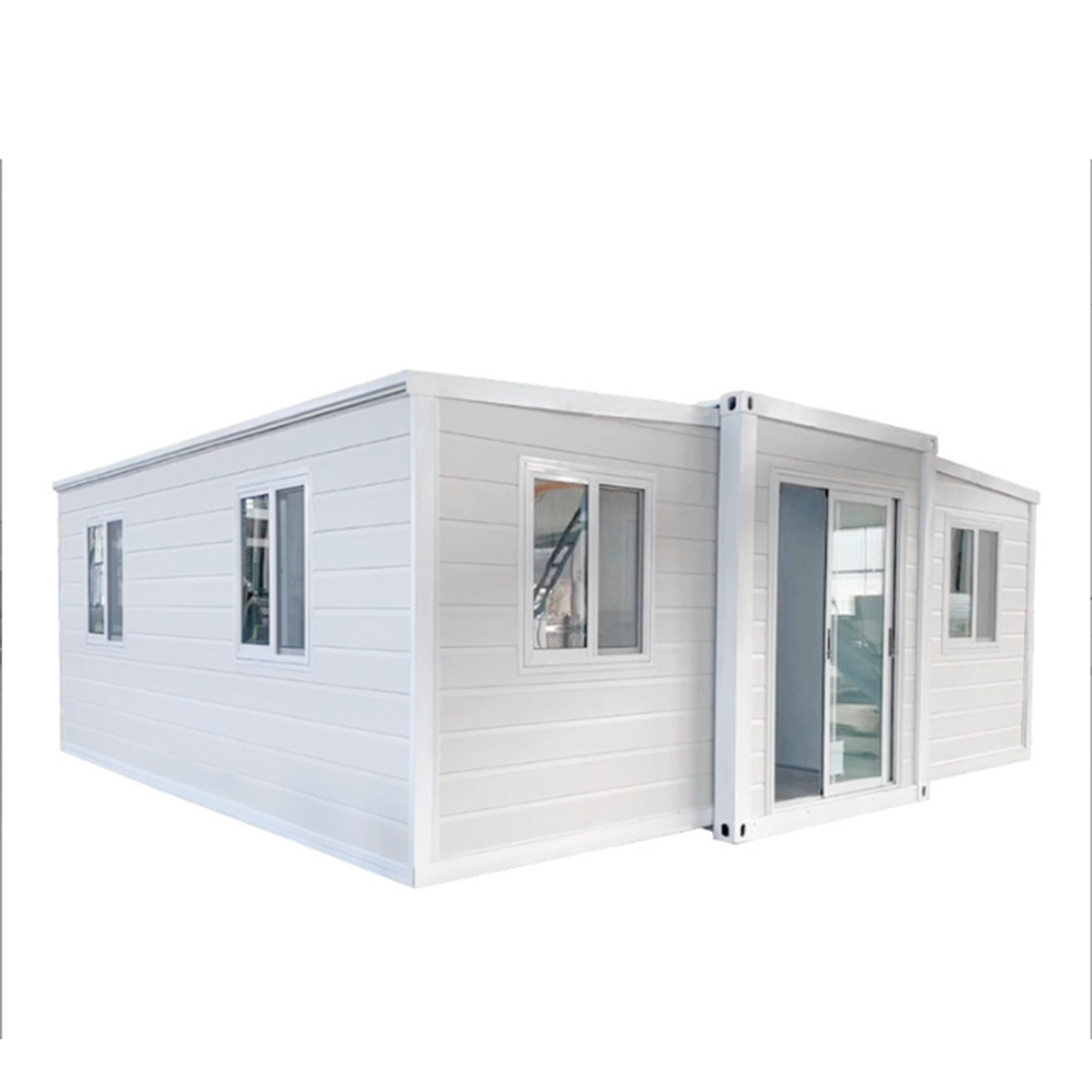 Modern Foldable Steel Second Hand Two Story Office Container House Container For Housing