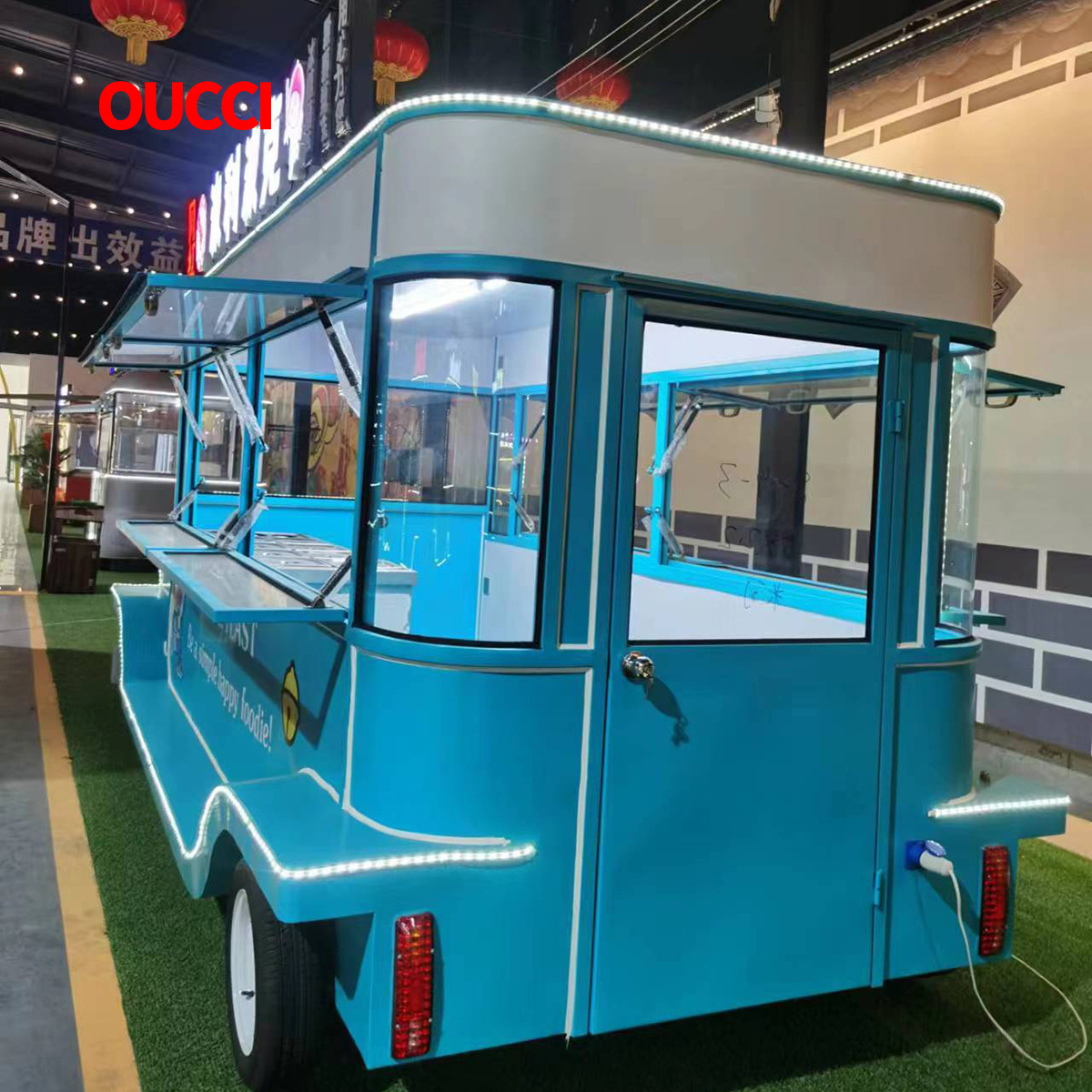 Manual Food Truck Awning for India Durable Food Trucks for Vendors