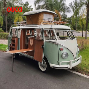 Beach-Themed Food Truck Hamburger Coffee Ice Cream Cart for Events and Parties