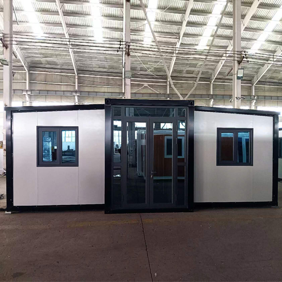 Modern Foldable Steel Second Hand Two Story Office Container House Container For Housing