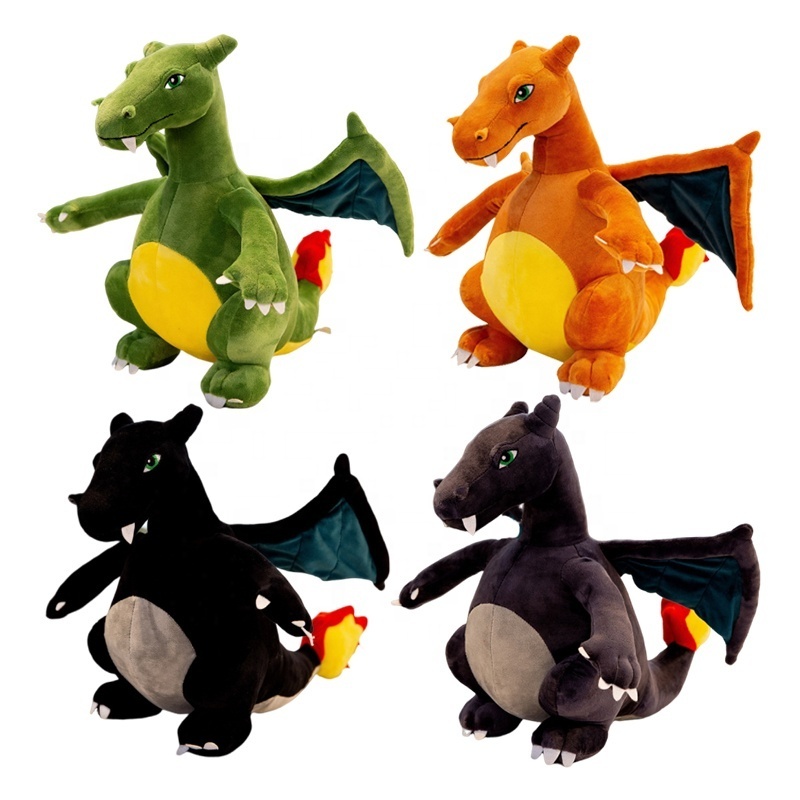 Lovely Dinosaur Dolls Soft Charizard Dragon Stuffed Animal Toys Tyrannosaurus Rex Cute Plush Dragon