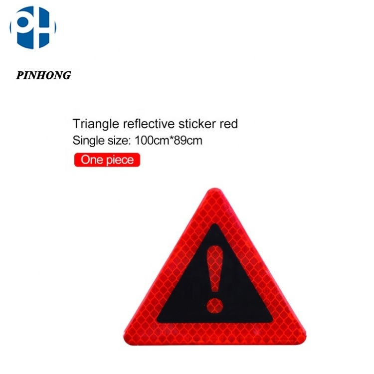 Car Auto Caution Sticker Exclamation Mark Warning Triangle Stickers