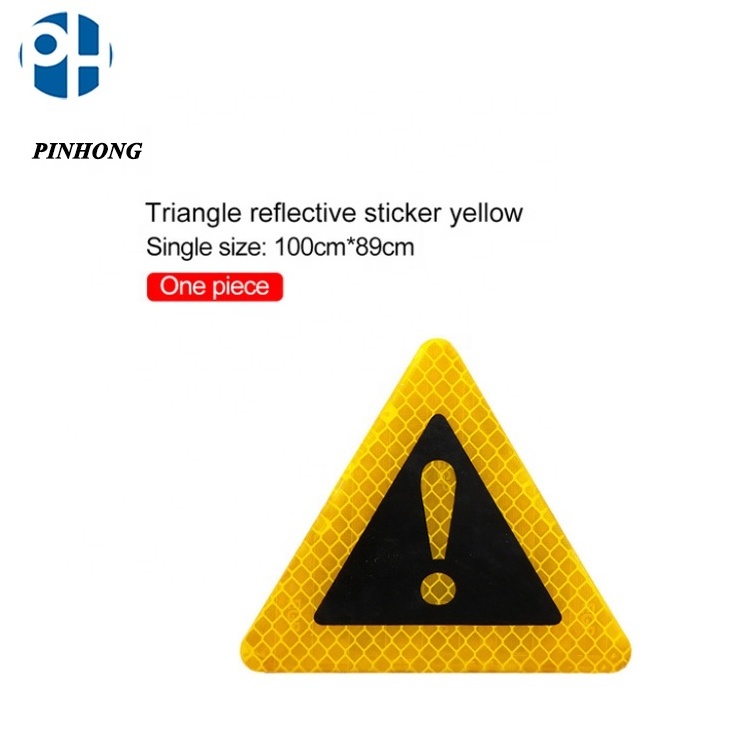 Car Auto Caution Sticker Exclamation Mark Warning Triangle Stickers