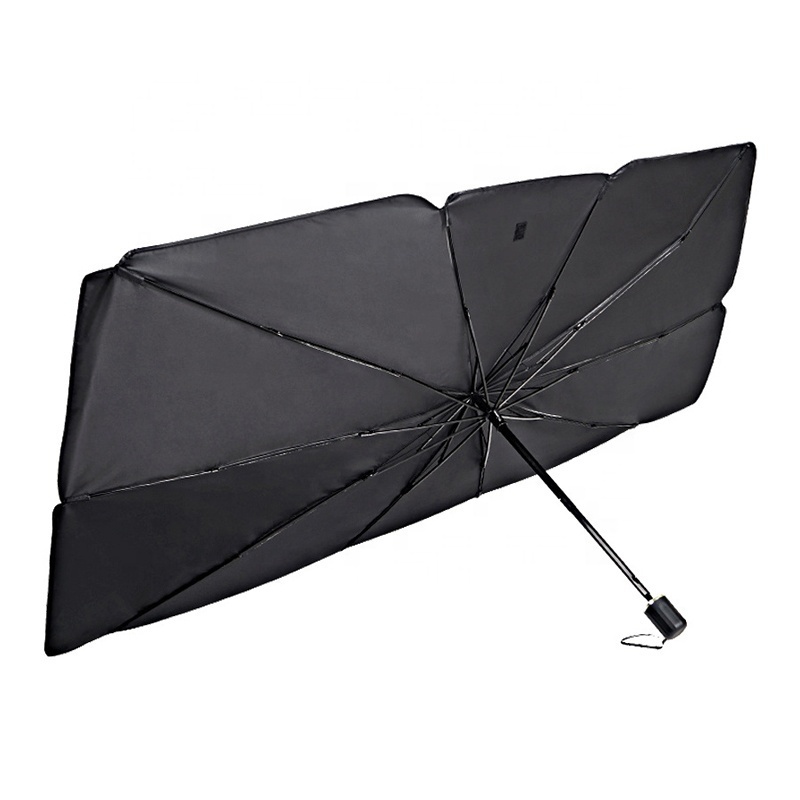 New Design UV Protection Portable nylon Front Window parasol car sun shade for windshield