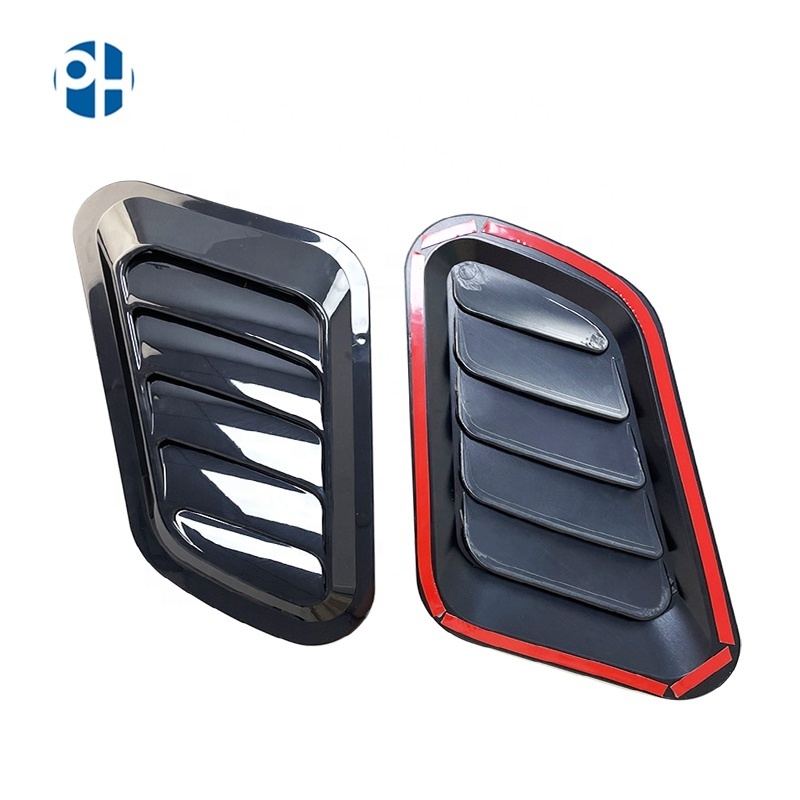 Universal Car Decorative Air Flow Intake Scoop  Bonnet Vent Cover Hood Car modified air outlet