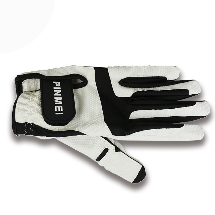 Wholesale Custom High Quality Eco-friendly Cabretta Leather Golf Gloves Men Golf Leather Gloves