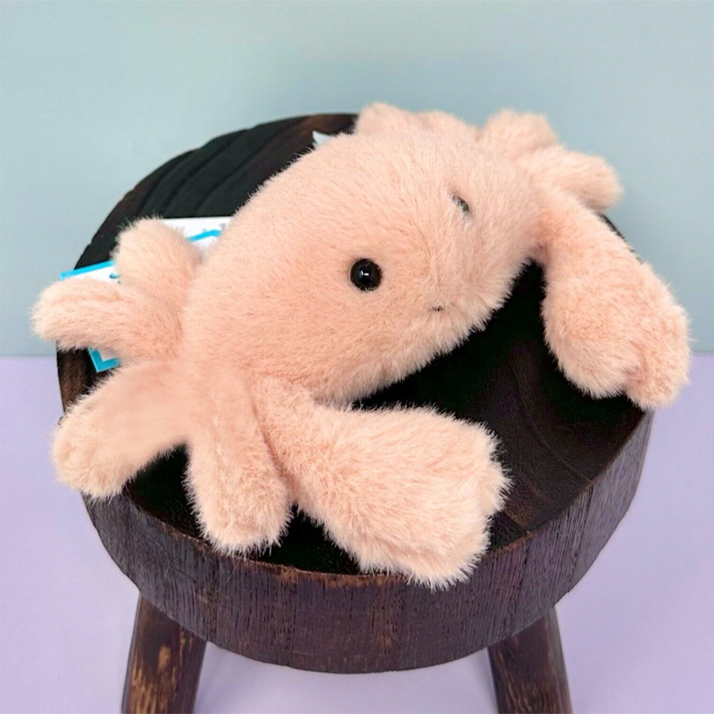 Wholesale 2023 New Custom Soft Doll Stuffed Ocean Series Crab OEM ODM Plush Toy for Children